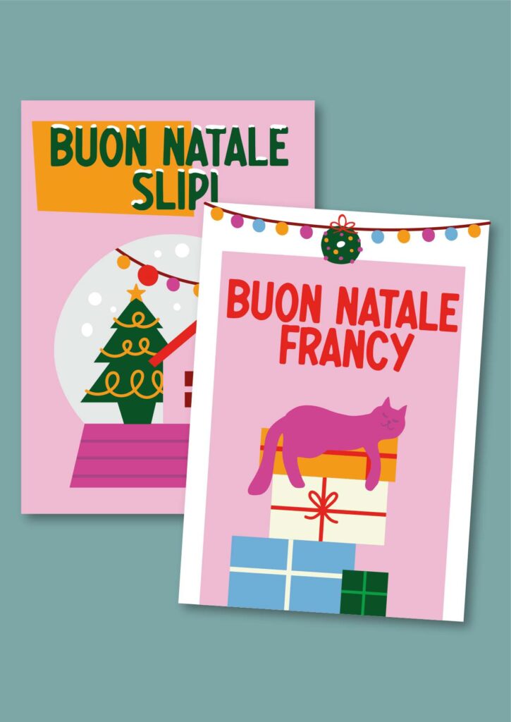 cartoline natalizie - christmas postacards